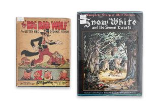 TWO FIRST EDITION WALT DISNEY BOOKS - 'SNOW WHITE AND THE SEVEN DWARVES' & 'THE BIG BAD WOLF'