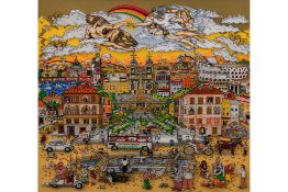 CHARLES FAZZINO (AMERICAN, 1955-2011) - 'AMORE DI ROMA'