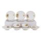 A SET OF SIX ROYAL WORCESTER 'GAME BIRDS' PORCELAIN SOUP COUPES AND SAUCERS (6) - Image 1 of 6