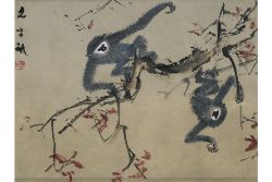 CHEN WEN HSI (SINGAPOREAN, 1906-1991) - GIBBONS