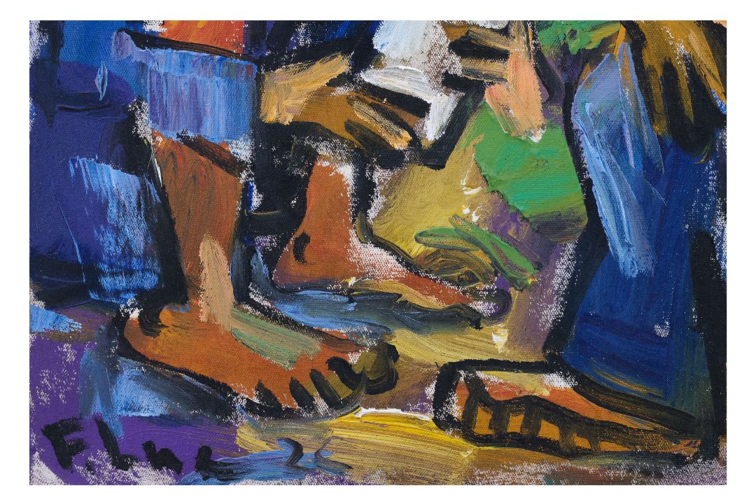 PHAM LUC (VIETNAMESE, B.1943) - TWO FIGURES - Image 3 of 3