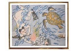 MAYUMI ODA (JAPANESE, B. 1941) - SEA TURTLE