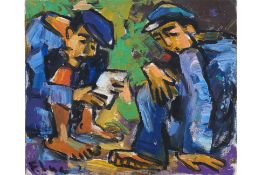 PHAM LUC (VIETNAMESE, B.1943) - TWO FIGURES