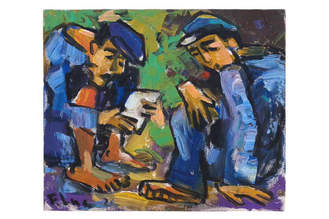PHAM LUC (VIETNAMESE, B.1943) - TWO FIGURES - Image 2 of 3