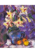 PHAM LUC (VIETNAMESE, B.1943) - STILL LIFE OF FLOWERS