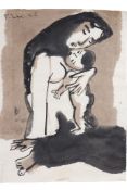 PHAM LUC (VIETNAMESE, B.1943) - MOTHER AND CHILD