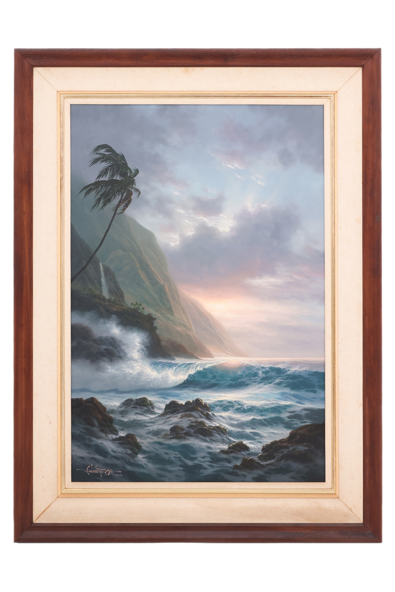 ROY GONZALEZ TABORA (AMERICAN, B. 1956) - 'GLOW OF THE HAWAIIAN SUN'