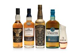 FOUR SCOTCH WHISKYS (4)