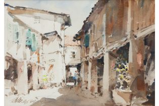 ONG KIM SENG (SINGAPOREAN, B.1945) - PRINSEP STREET