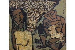 PHAM LUC (VIETNAMESE, B.1943) - FIGURE STUDY