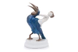 A ROSENTHAL 'HOHE SCHULE' PORCELAIN FIGURE BY FERDINAND LIEBERMANN