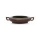 A BRONZE CENSER WITH TWIN LOOP HANDLES - Image 2 of 4