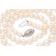 A GRADUATED AKOYA CULTURED PEARL NECKLACE WITH A DIAMOND CLASP - Image 3 of 3