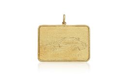 A 'CAR' PANEL PENDANT