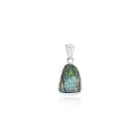 A BOULDER OPAL PENDANT