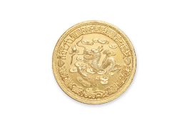 A HIGH KARAT GOLD MEDALLION BY CHOW TAI FOOK