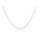 A GRADUATED AKOYA CULTURED PEARL NECKLACE WITH A DIAMOND CLASP - Image 1 of 3