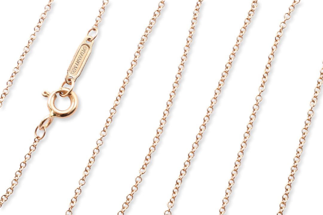 A GOLD NECKLACE BY TIFFANY & CO. - Image 3 of 4