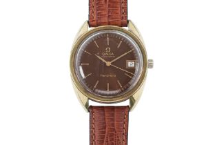 OMEGA - A GOLD-PLATED 'RANCHERO' AUTOMATIC WRISTWATCH