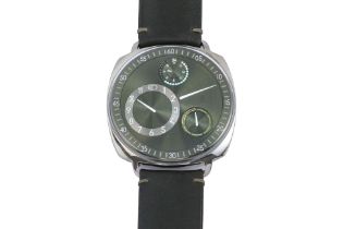 RESSENCE - A LIMITED EDITION TITANIUM 'TYPE 1 SQUARED X' AUTOMATIC WRISTWATCH [BOX ONLY]