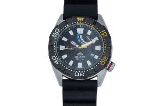 ORIENT - A STAINLESS STEEL 'M-FORCE' AUTOMATIC DIVER'S WRISTWATCH