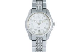 HAMILTON -A STAINLESS STEEL 'KHAKI ' WRISTWATCH