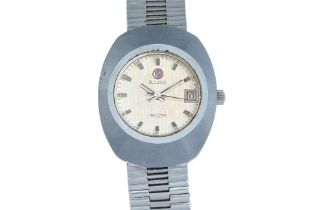 RADO - A STAINLESS STEEL 'DIASTAR 1/E' AUTOMATIC WRISTWATCH