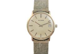 SANDOZ - A GOLD-PLATED MANUAL WINDING BRACELET WRISTWATCH