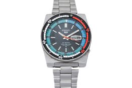 SEIKO - A STAINLESS STEEL 'REGATTA TIMER' AUTOMATIC WRISTWATCH