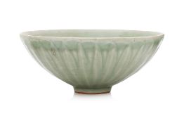 A LONGQUAN CELADON LOTUS BOWL