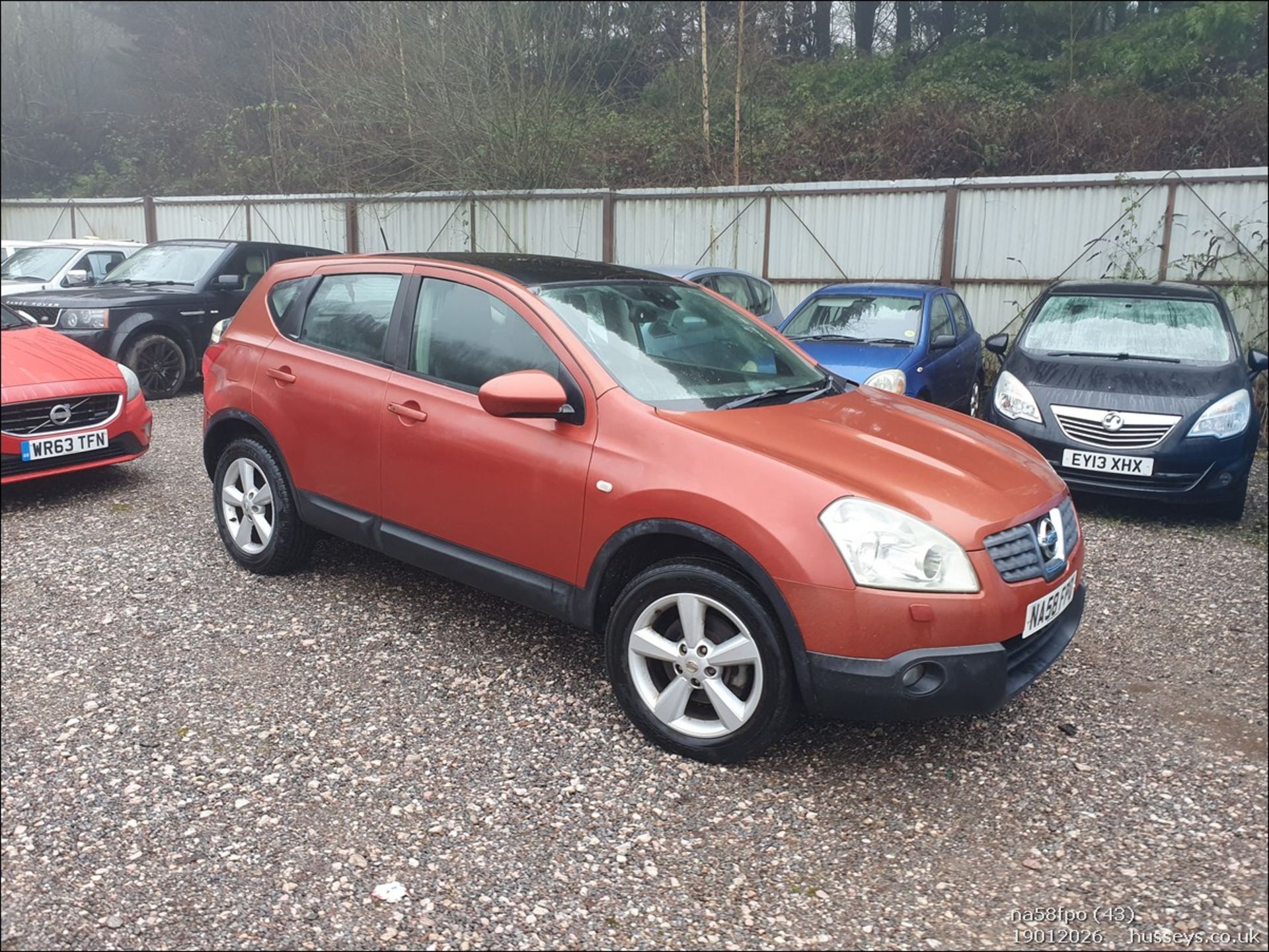 08/58 NISSAN QASHQAI HATCHBACK ORANGE 1461CC MANUAL DIESEL NA58FPO - Image 41 of 42