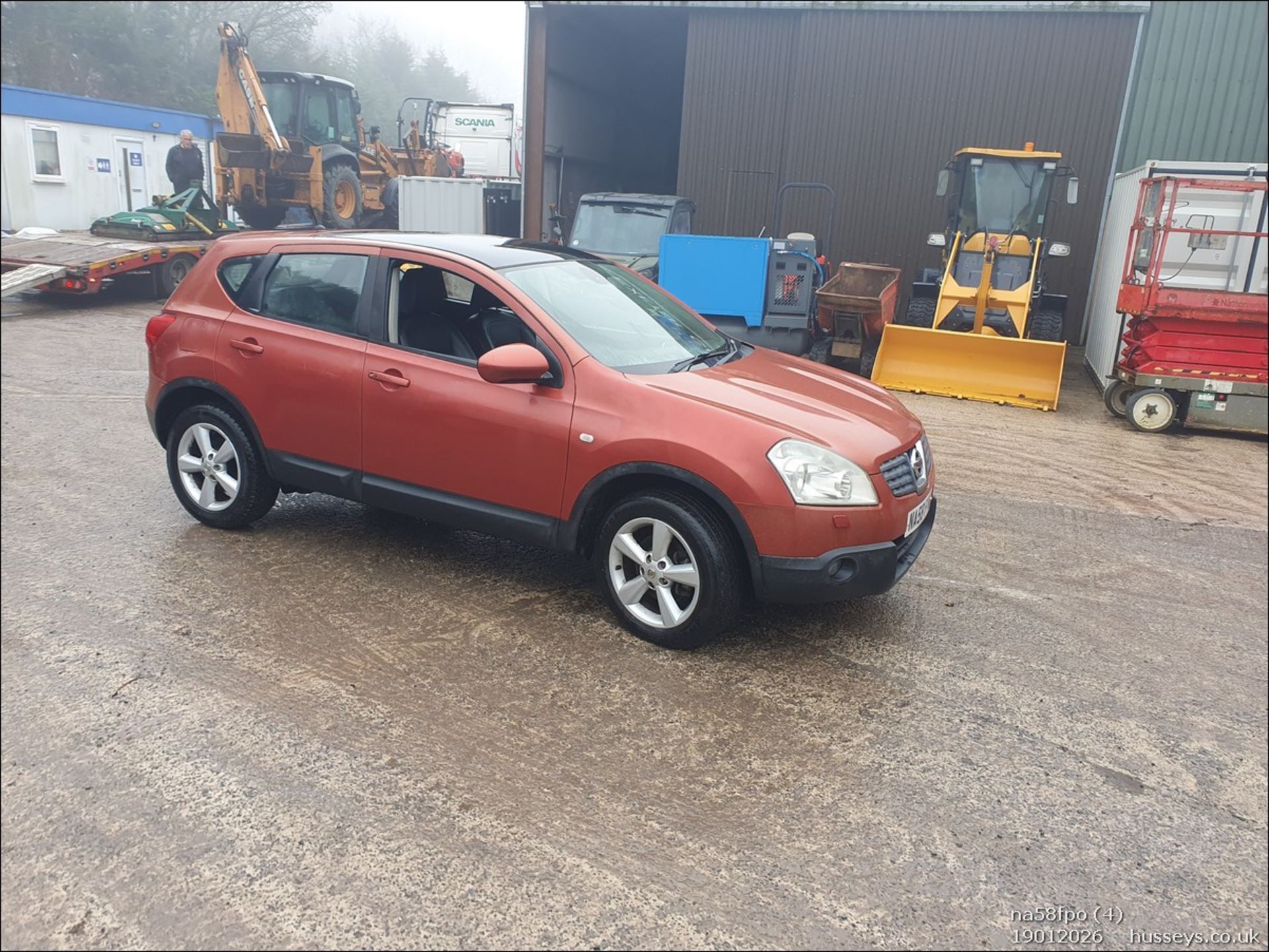 08/58 NISSAN QASHQAI HATCHBACK ORANGE 1461CC MANUAL DIESEL NA58FPO - Image 5 of 42