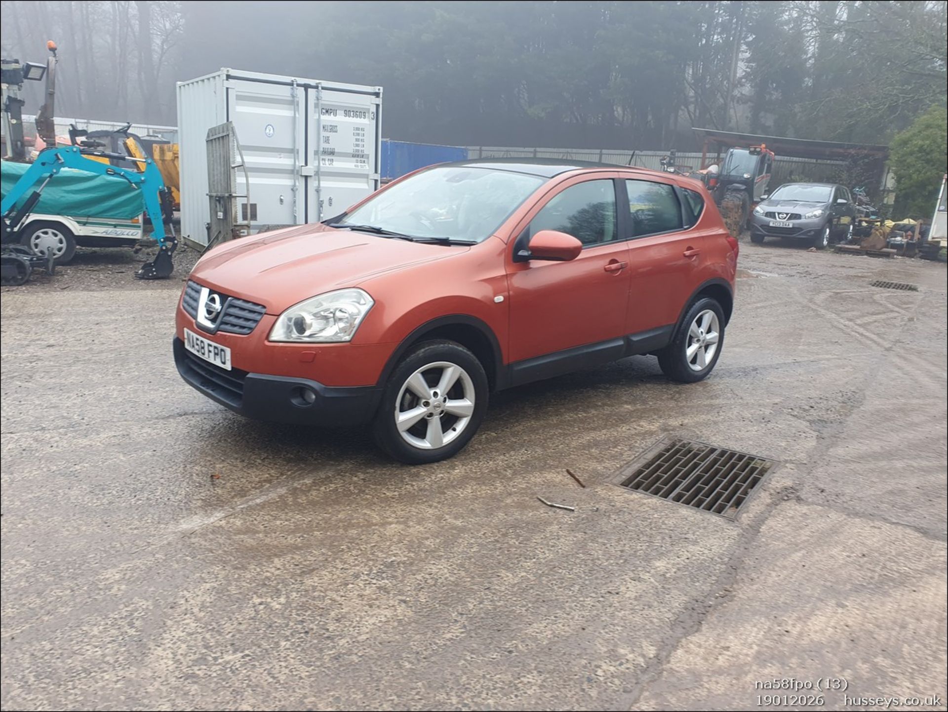 08/58 NISSAN QASHQAI HATCHBACK ORANGE 1461CC MANUAL DIESEL NA58FPO - Image 13 of 42