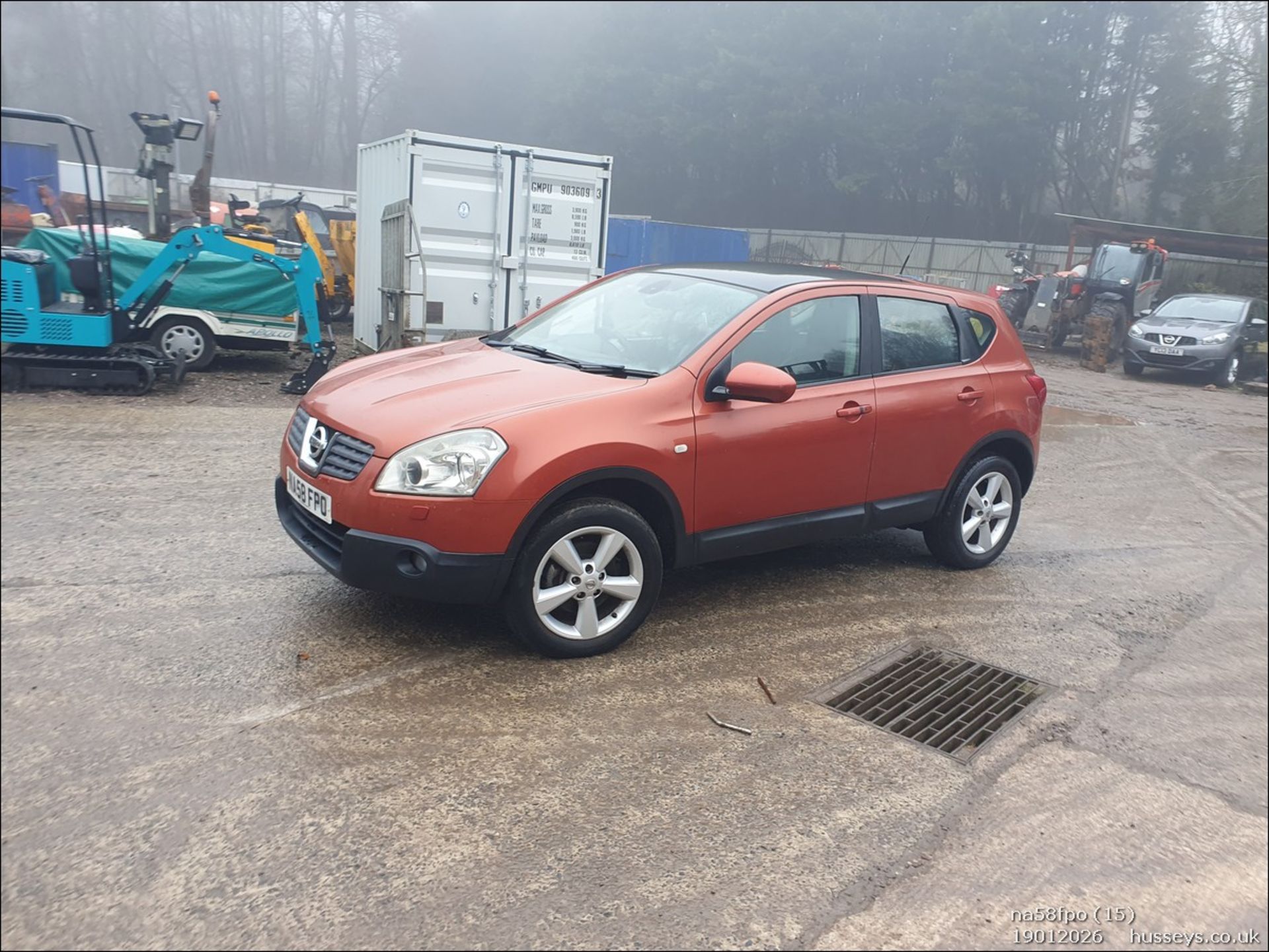 08/58 NISSAN QASHQAI HATCHBACK ORANGE 1461CC MANUAL DIESEL NA58FPO - Image 15 of 42