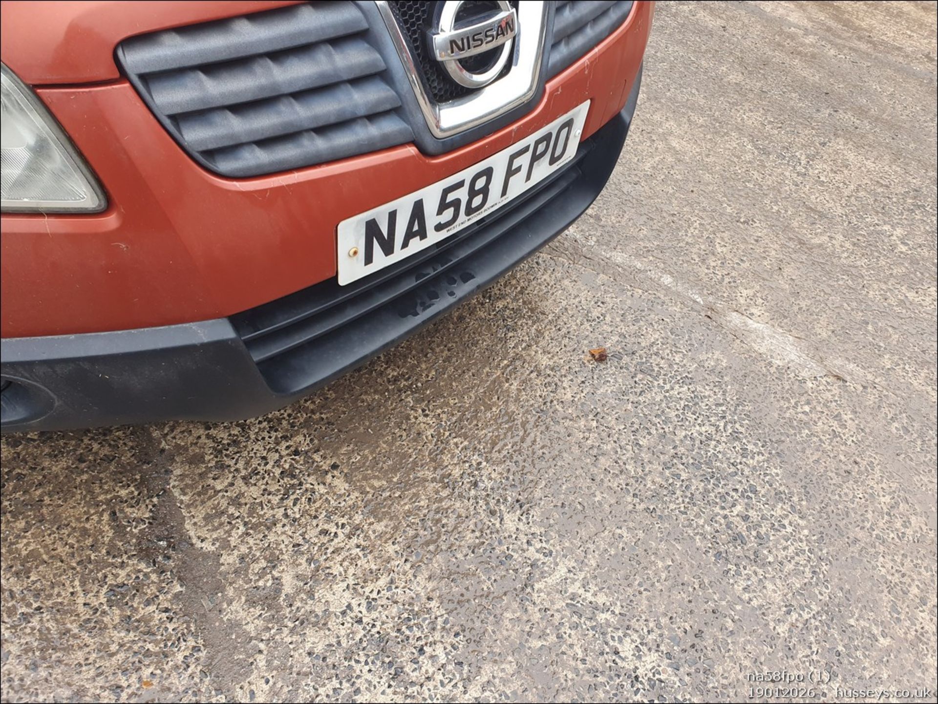 08/58 NISSAN QASHQAI HATCHBACK ORANGE 1461CC MANUAL DIESEL NA58FPO - Image 2 of 42