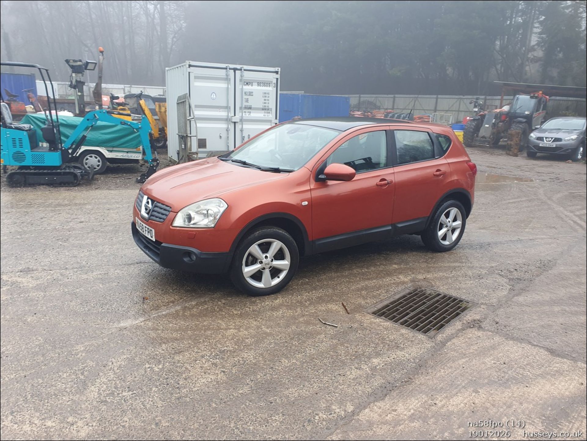 08/58 NISSAN QASHQAI HATCHBACK ORANGE 1461CC MANUAL DIESEL NA58FPO - Image 14 of 42