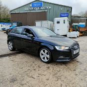 13/13 AUDI A3 SPORT TDI 1598cc 6 Speed Manual Diesel 5 Door Hatchback Black 127k GY13CVU