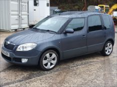 09/58 SKODA ROOMSTER SCOUT 16V 1598CC PETROL AUTO MPV 106k WG58AOV