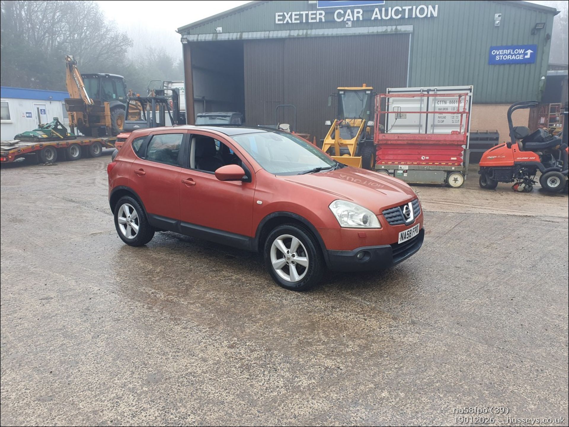 08/58 NISSAN QASHQAI HATCHBACK ORANGE 1461CC MANUAL DIESEL NA58FPO - Image 39 of 42
