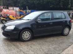 07/56 VOLKSWAGEN GOLF S SDI 1968cc 5 Speed Manual Diesel 5 Door Hatchback Black VA56BVT