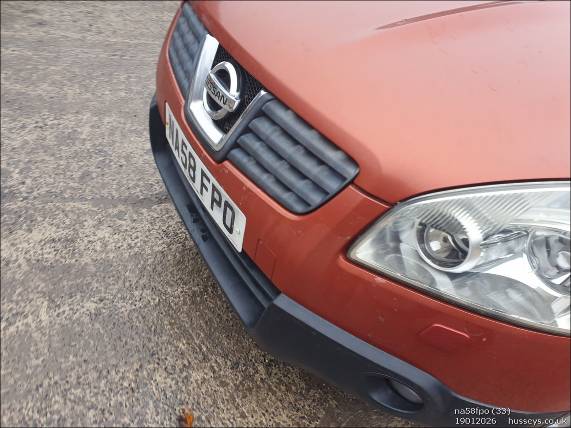 08/58 NISSAN QASHQAI HATCHBACK ORANGE 1461CC MANUAL DIESEL NA58FPO - Image 33 of 42