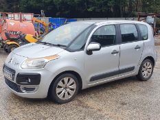 09/09 CITROEN C3 PICASSO VTR PLUS 1397cc 5 Spd Manual Petrol MPV (Silver, 132k) KP09ZYS