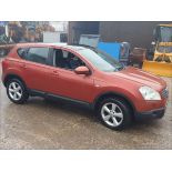 08/58 NISSAN QASHQAI HATCHBACK ORANGE 1461CC MANUAL DIESEL NA58FPO