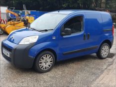 11/11 CITROEN NEMO 660 LX STOP & START 1248cc 5 Spd Manual Diesel Panel Van (Blue, 102k) PN11ENM