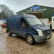 10/60 FORD TRANSIT 115 T330M FWD 2198cc 6 Speed Manual Diesel Panel Van Blue 179k MJ60ZKZ