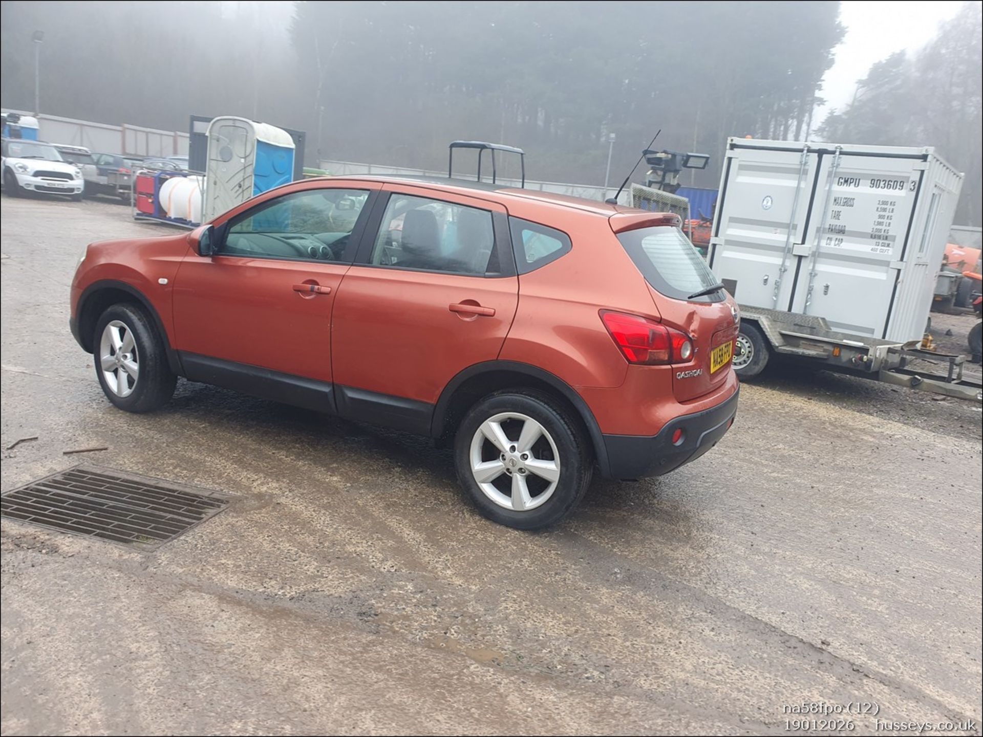 08/58 NISSAN QASHQAI HATCHBACK ORANGE 1461CC MANUAL DIESEL NA58FPO - Image 12 of 42