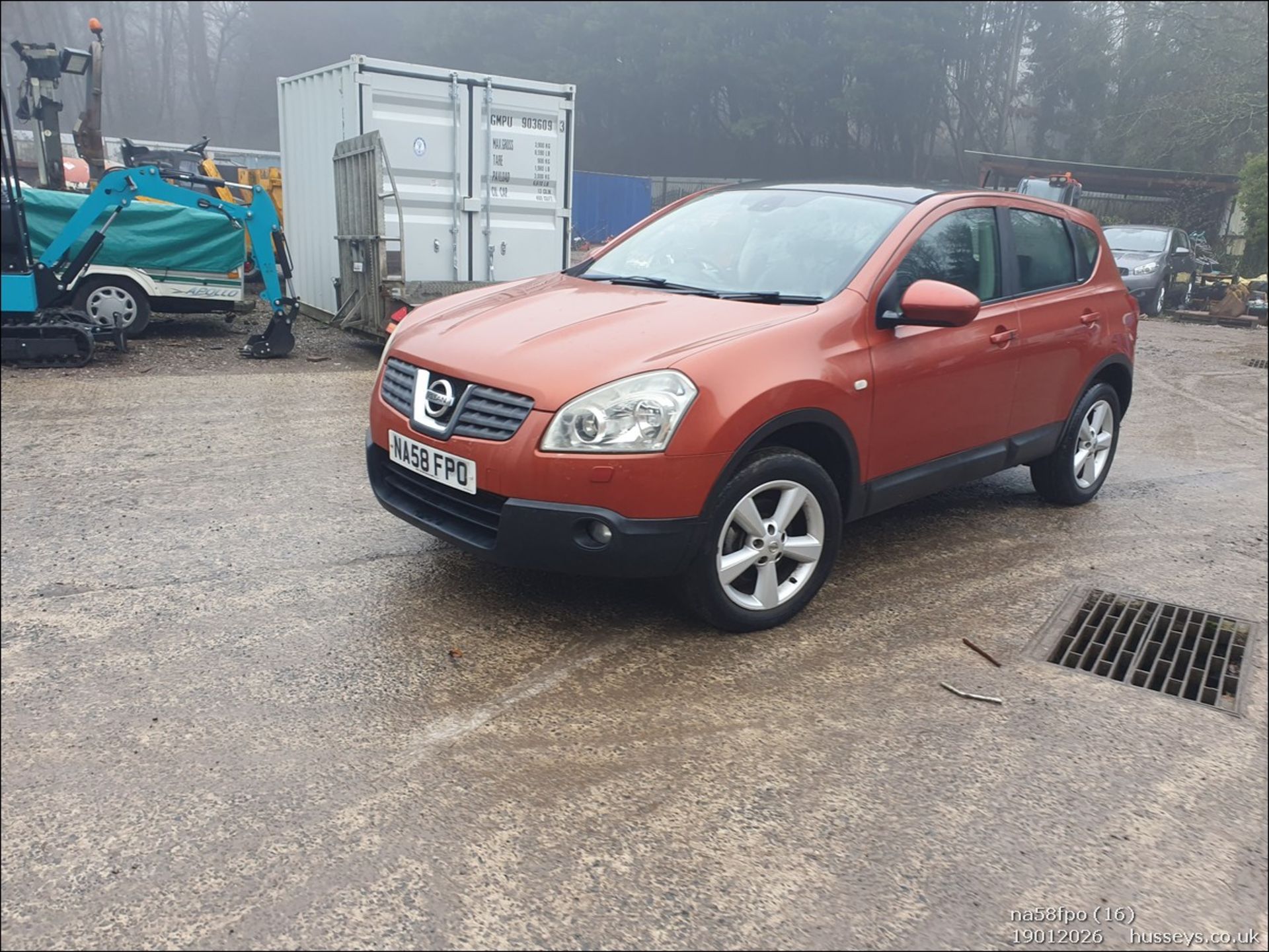 08/58 NISSAN QASHQAI HATCHBACK ORANGE 1461CC MANUAL DIESEL NA58FPO - Image 16 of 42