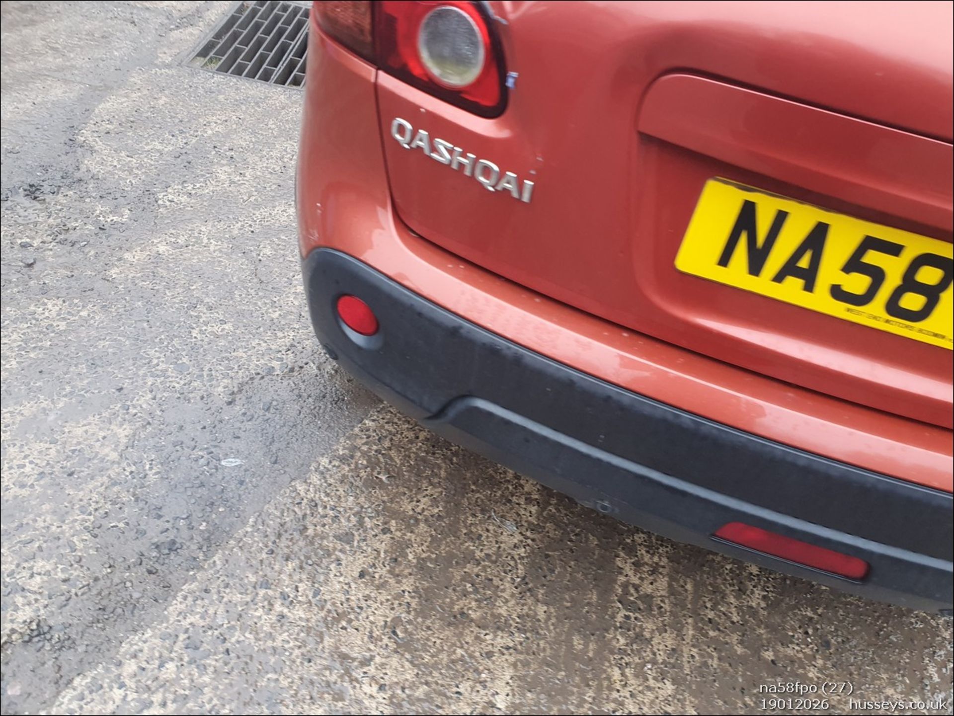 08/58 NISSAN QASHQAI HATCHBACK ORANGE 1461CC MANUAL DIESEL NA58FPO - Image 27 of 42