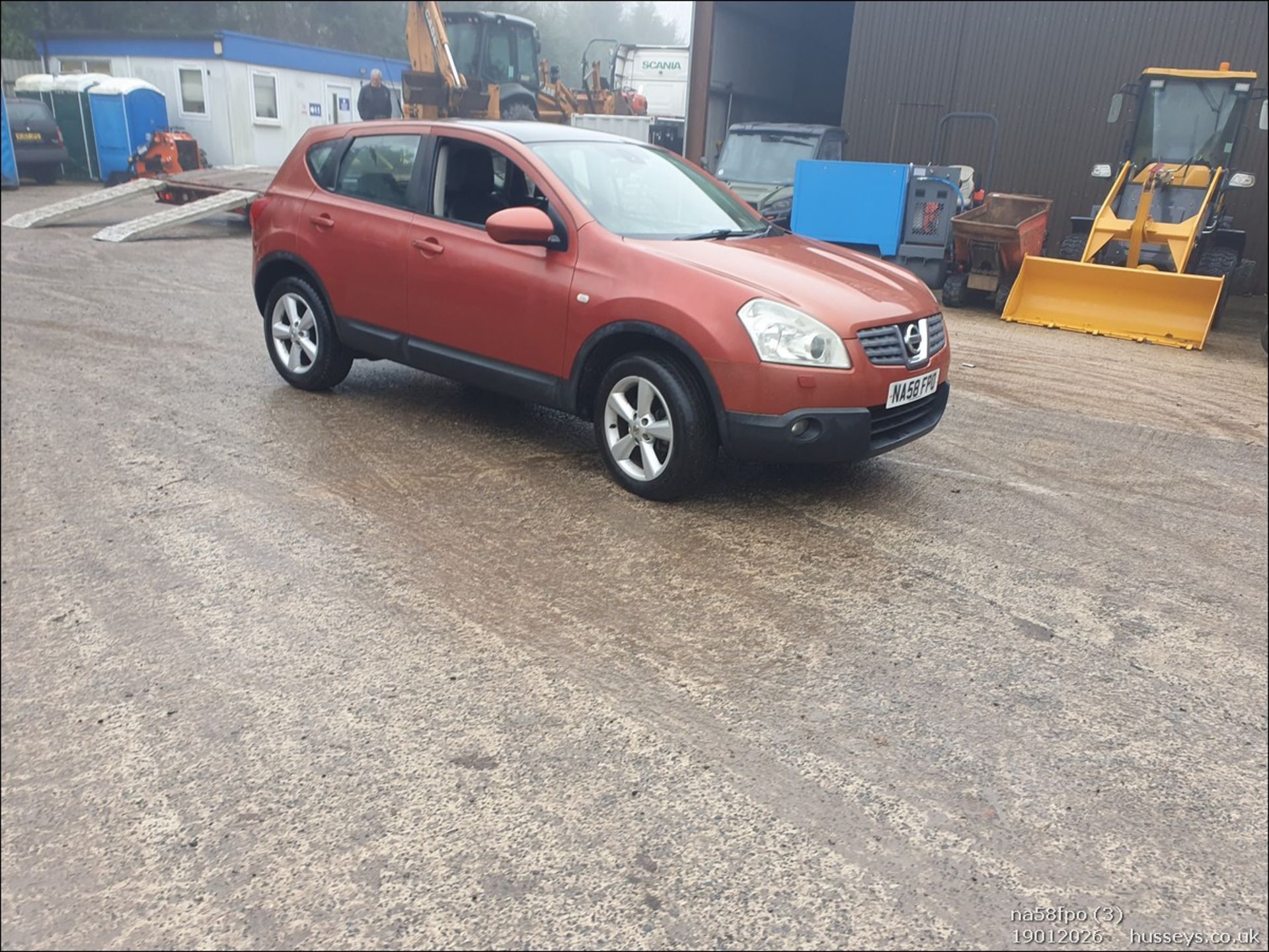08/58 NISSAN QASHQAI HATCHBACK ORANGE 1461CC MANUAL DIESEL NA58FPO - Image 4 of 42