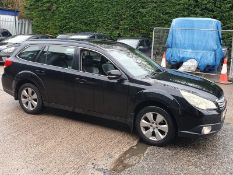 11/11 SUBARU OUTBACK SE SYM-AL AWD CVT 2457cc Auto Gas Bi Fuel Estate Black 119k SX11CCD